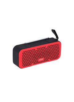 Buy Portable Wireless Speaker Red & Black in Saudi Arabia