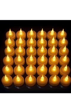 Buy COOLBABY Realistic Bright Flameless LED Tea Candle Battery Powered Fake Candle Tea Candle 24 Pack in UAE