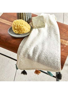 Buy Home Cactus Tasseled Towel 30x50 cm in UAE