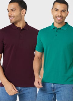 Buy 2 Pack Polo Shirt in UAE