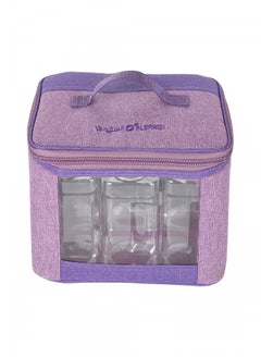 Buy spices set Storage bag, Completed spices cans, Lilac, Set 6 pcs in Saudi Arabia