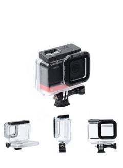 اشتري For Insta360 ONE RS 4K Waterproof Case Camera Diving Depth 60m Accessories (for Version) في الامارات