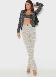 اشتري High Waist Striped Pants في السعودية