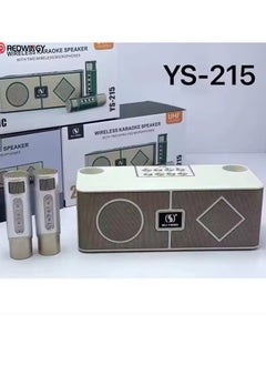 Buy Karaoke Sound System Portable Karaoke Outdoor Rock Speakers Ys-215 in UAE