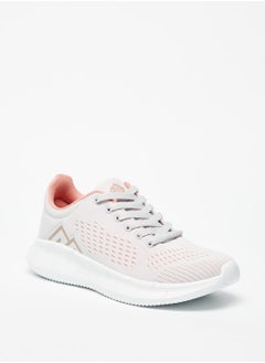 اشتري Textured Womens' Sports Shoes with Lace-Up Closure في الامارات