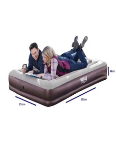 Buy Bestway Pavillo Tritech Airbed Queen 2.03M X 1.52M X 36Cm 26-67699 in Saudi Arabia