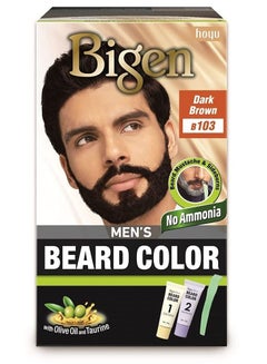 Buy Bigen Ammonia Free Beard Dye , Dark Brown B103 in UAE