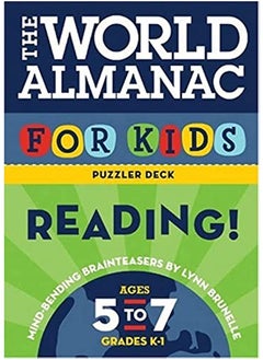 اشتري The World Almanac for Kids Puzzler Deck: Reading: Ages 5-7, Grades K-1 في الامارات