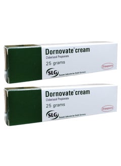 اشتري Pack Of 2 Dornovate Cream 25g في الامارات