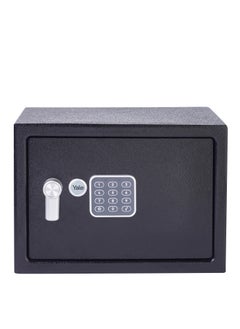 Buy Electronic Medium Value Safe with Digital Keypad LED Light Indicators and Emergency Override Key 16.32 Litre Capacity 25 x 35 x 25 cm, Black Finish, YSV/250/DB2 in UAE