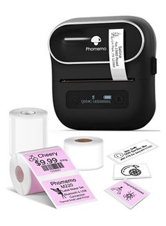 Buy M220 Label Maker Thermal Sticker Printer For Barcode Organizing  Mailing Small Business, Storage Compatible With Phone PC in UAE