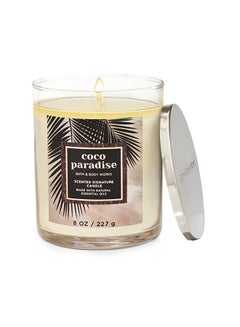 Buy Coco Paradise Signature Single Wick Candle in UAE