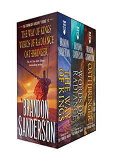 اشتري Stormlight Archive MM Boxed Set I, Books 1-3: The Way of Kings, Words of Radiance, Oathbringer في الامارات