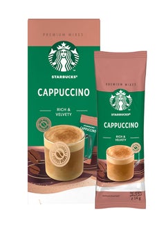 Buy Cappuccino Premium Instant Coffee Mix 5 Stick 14grams in UAE