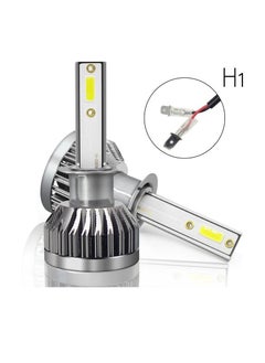 اشتري 2-Piece C6 H1 Car LED Headlight Bulb Kit في السعودية