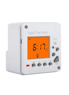 اشتري Digital Timer Electric Programmable Smart Control Switch Timer with Backlight Display for Household Appliance Advertising Board Road Lamp Neon Light(220v)… في الامارات