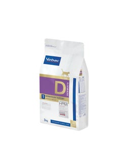 Buy VIRBAC DRY FOOD FOR CAT DERMATOLOGY  SUPPORT 3KG in UAE