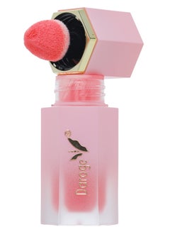 Buy Liquid Color Bloom Blush, Long-lasting Up to 12 Hours, Matte Finish, Pink with a Touch of Red in Saudi Arabia
