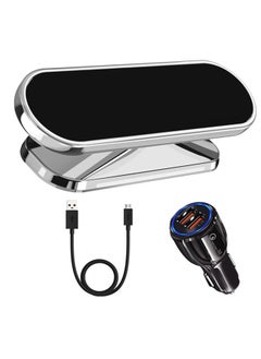 Buy Car Holder with Rotation ultra-flexible and car charger and Micro USB cable in Saudi Arabia