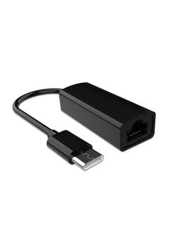 اشتري USB C to Ethernet Adapter, Type C to RJ45 Network LAN Wired Ethernet Adapter Converter Cable for MacBook Pro/Air, iPad Pro/Air, XPS, Galaxy S20 في السعودية
