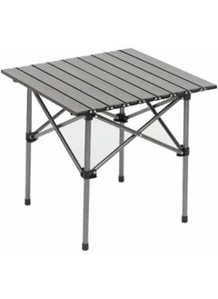 Buy Aluminum Folding Camping Table with Carrying Bag for Outdoor in UAE