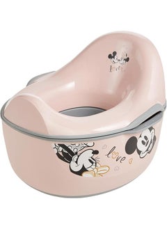 Buy Discney 4 In 1 Potty Potty Toilet Training Seat With Wipe Dispenser And Step Stool In One Product Minnie in Saudi Arabia