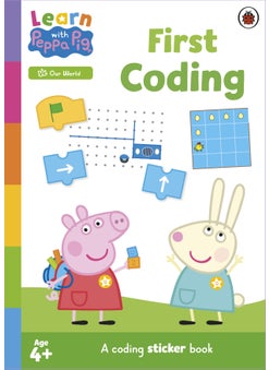 Buy Learn with Peppa: First Coding sticker activity book in UAE