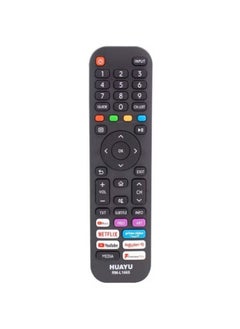 اشتري Universal TV Remote Control For Hisense RM-L1665 LCD LED TV With Netflix/YouTube/Prime Video/Rakuten Compatible For Hisense Latest LED LCD TV في الامارات