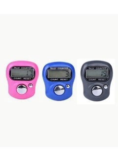 Buy 3 Pcs Electronic Tasbeeh Counter Tally Counter Finger Digital Tasbeeh Counter in UAE