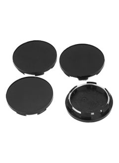 اشتري 4pcs Car Hub Caps 50mm Trim Cover Decorative of Wheel في السعودية