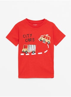 Buy Crew Neck Short Sleeve Baby Boy T-Shirt in Egypt