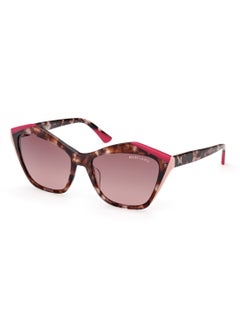 Buy Women's UV Protection Asymmetrical Shape Acetate Sunglasses GM083274T59 - Lens Size: 59 Mm - Pink in UAE