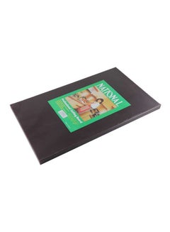 Buy Plastic Cutting Board Brown 50 cm in UAE