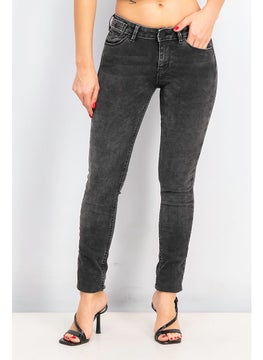 Buy Women Skinny Jeans, Black in Saudi Arabia