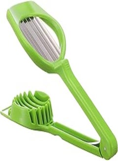 Buy VELEKA Multi-Purpose Egg and Fruits Slicer, Made in China Green in Egypt