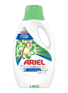 Buy Ariel Clean & Fresh Liquid Laundry Detergent 1.8kg in UAE