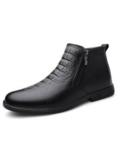 اشتري New Men's Casual Leather Boots في الامارات