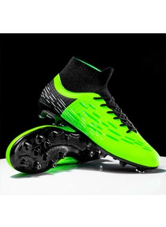 Buy Mens Soccer Shoes Firm Ground Soccer Cleats Outdoor Indoor Professional Youth Boys Football Shoes Unisex Football Cleats in Saudi Arabia