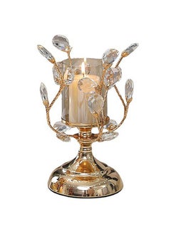 Buy Candle Holder, Candle Holders Flower Branch Crystal Candle Holder Decoration Lamp Luxury Romantic Dining Table Candle Light Dinner Props Home Decoration Candle Holder Centerpiece in Saudi Arabia