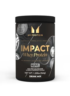 Buy Impact Whey Protein Malted Milkshake Flavored 566g - Marvel in Saudi Arabia