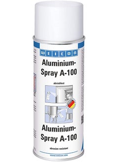 اشتري Aluminium Spray A 100 400 ml Abrasion Resistant Protection Against Rust and Corrosion Aluminium Metallic Matt في الامارات