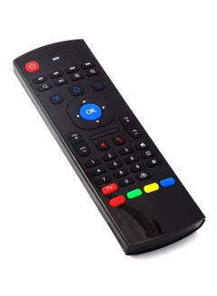 Buy 2.4GHz Wireless Keyboard Remote Fly Air Mouse For Android TV Box Black in Saudi Arabia