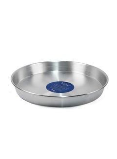 Buy Aluminium Round Oven Tray 48 cm / 1 mm ,Silver ,Jordan in UAE