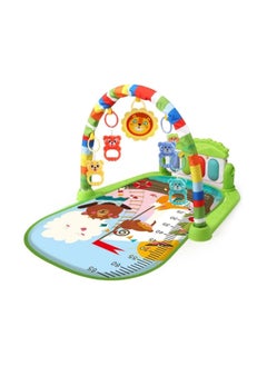 Buy VIO Baby Activity Gym Mat Tummy Time Mat with Removable Toys Easy to Carry Bar Washable Padded Activity Mat Play Gym for Newborn Infants Babies Toddlers Baby Shower Gift in UAE