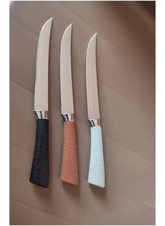 Buy Large Sharp Kitchen Knife - Multicolor 2 PCS in Egypt