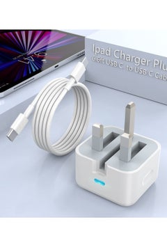 اشتري iPhone Charger Fast PD20W USB C Wall Charger Fast Charging Type-C USB Charger Plug Universal Travel Adapter Type C Wall Plug Compatible for iPad Pro,iPad mini, iPhone 13 Pro/13 Pro Max/13/12/11iPhone في الامارات