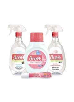 اشتري Baby Gifts Set By Dreft Baby And Mom Gift Set With Liquid Laundry Detergent Laundry Stain Remover Stain Remover Pen & All Purpose Cleaner Spray Great For Baby Showers في السعودية