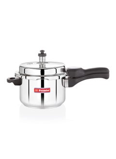 Buy 3Liters Premier Comfort Stainless Steel Sandwich Botttom Pressure Cooker with Induction - 3 Liters Silver in UAE