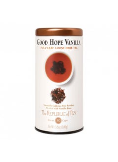 اشتري The Republic of Tea Good Hope Vanilla Red Full-Leaf Tea, 3.5 Ounces / 50 Cups في الامارات