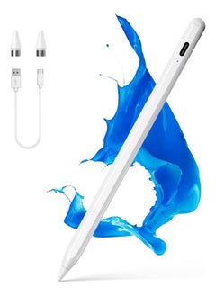 Buy Stylus Pens for Touch Screens, Active Stylus Pen for iOS/Android with Magnetic Design Fine Point Stylist Pencil Compatible with Apple iPad/Pro/Air/Mini/iPhone/Samsung/Tablets Writing & Drawing in Egypt